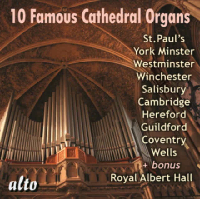 10 Famous Cathedral Organs [CD / Album]