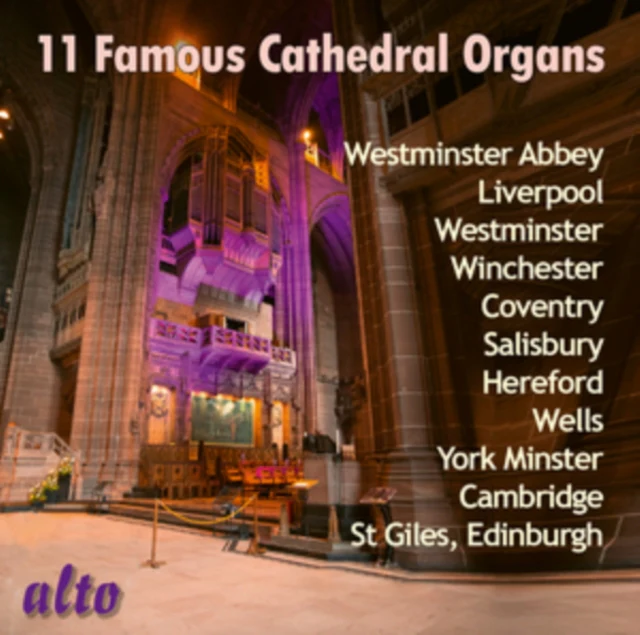 11 Famous Cathedral Organs [CD / Album]