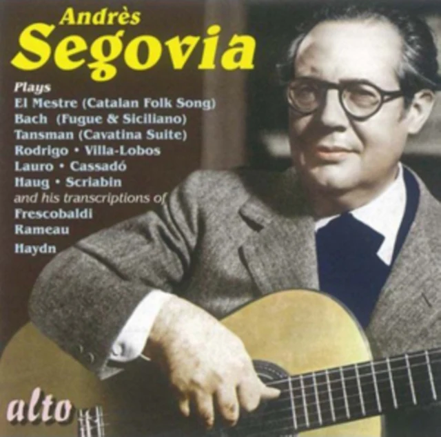 Andres Segovia Plays El Mestre (Catalan Folk Song)/... [CD / Album]