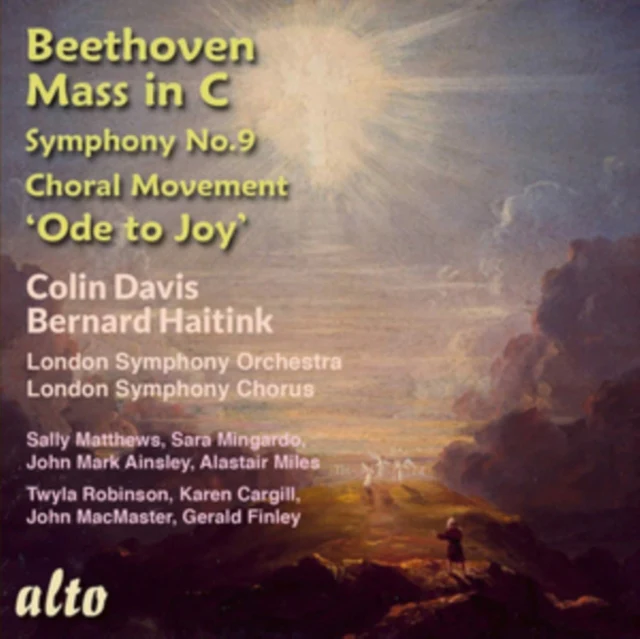 Beethoven: Mass in C, Op. 86/Symphony No. 9, 'Ode to Joy' [CD / Album]