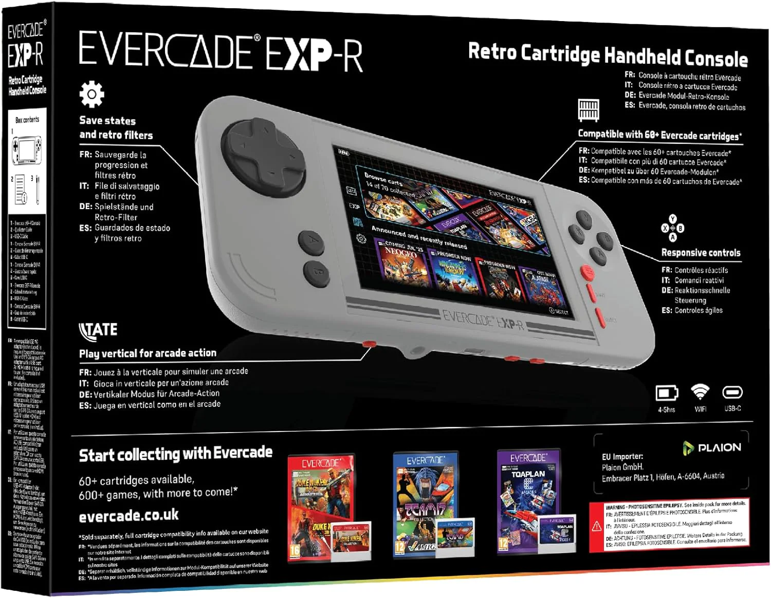 Blaze Entertainment Evercade EXP-R and Duke Nukem Collection 1 - Image 2