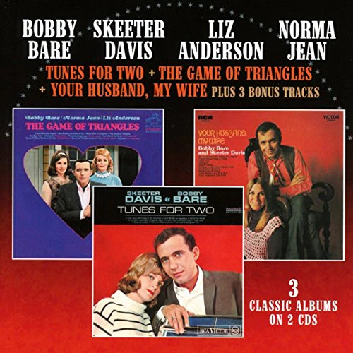 Bobby Bare - Tunes for Two/Game of Triangles/Your Husband, My Wife (Music CD)