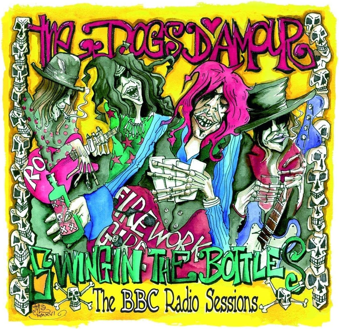 Dogs D'Amour - Swingin’ the Bottles  (The BBC Radio Sessions) (Music CD)