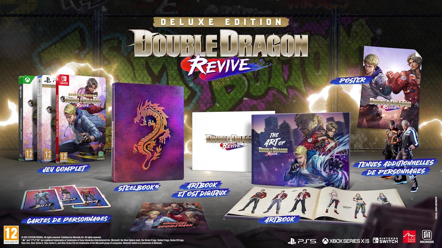 Double Dragon Revive - Deluxe Edition (PS5) - Image 2