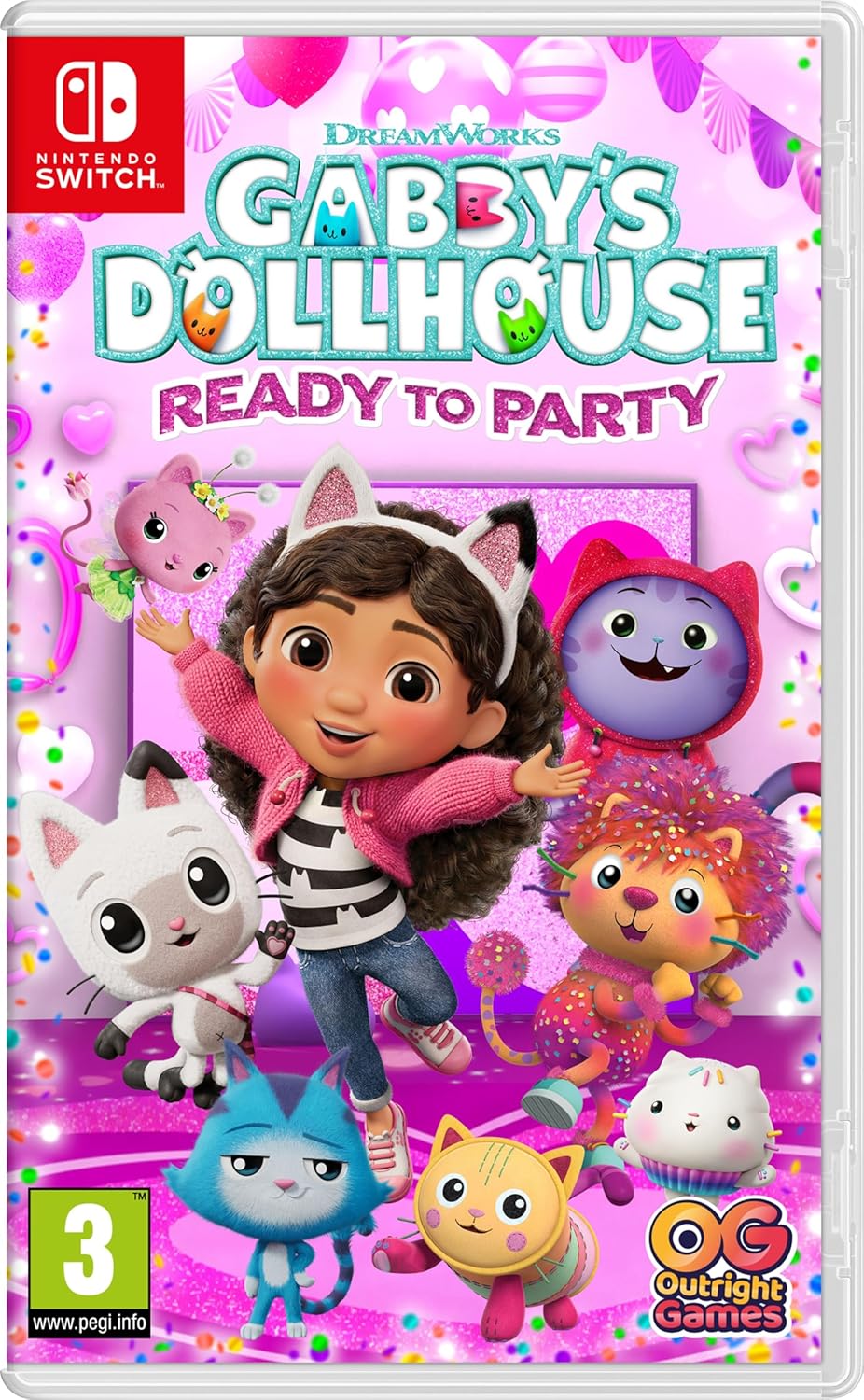 DreamWorks Gabby's Dollhouse: Ready to Party (Nintendo Switch)