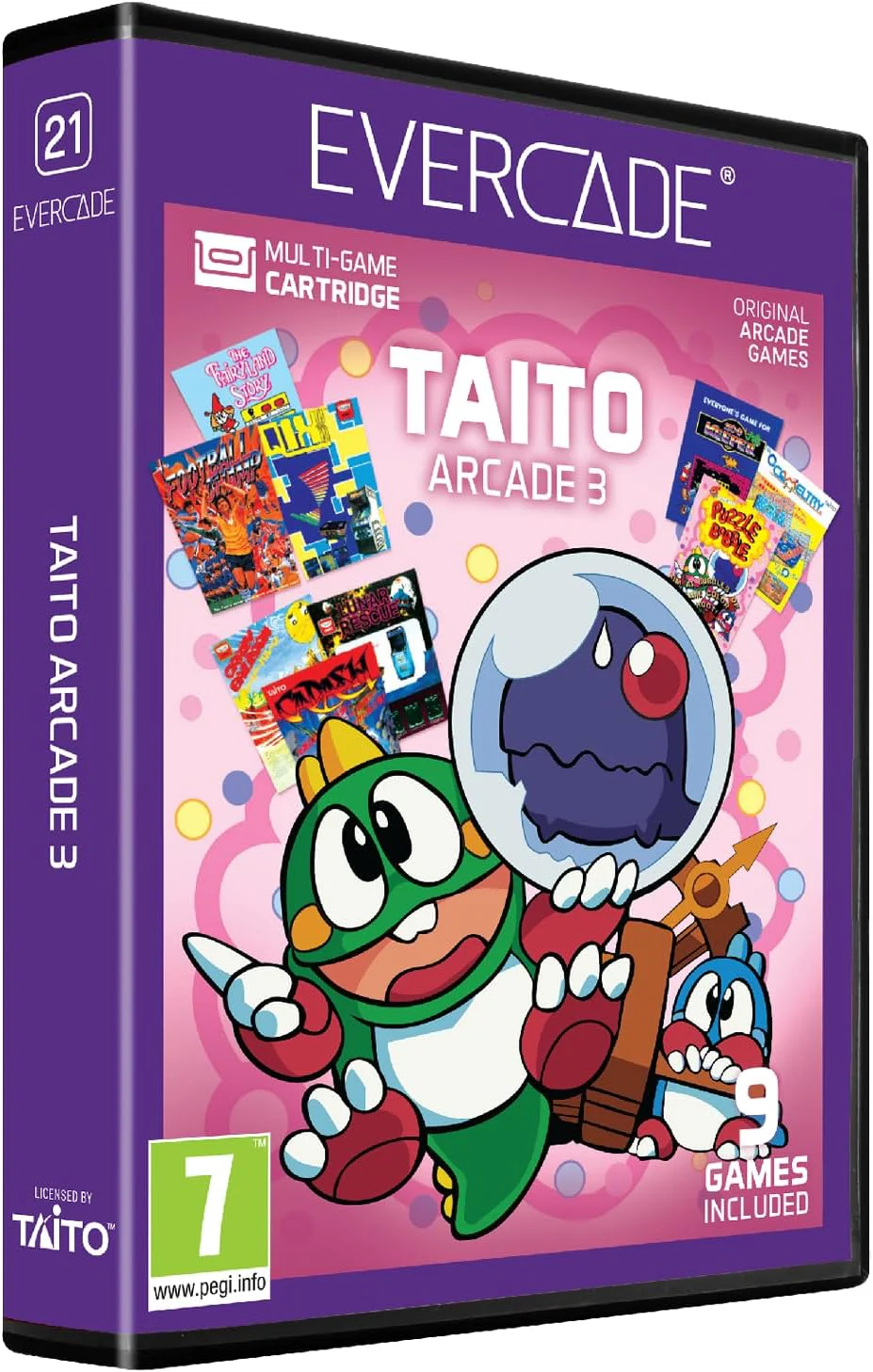 Evercade TAITO Arcade 3, Cartridge 21