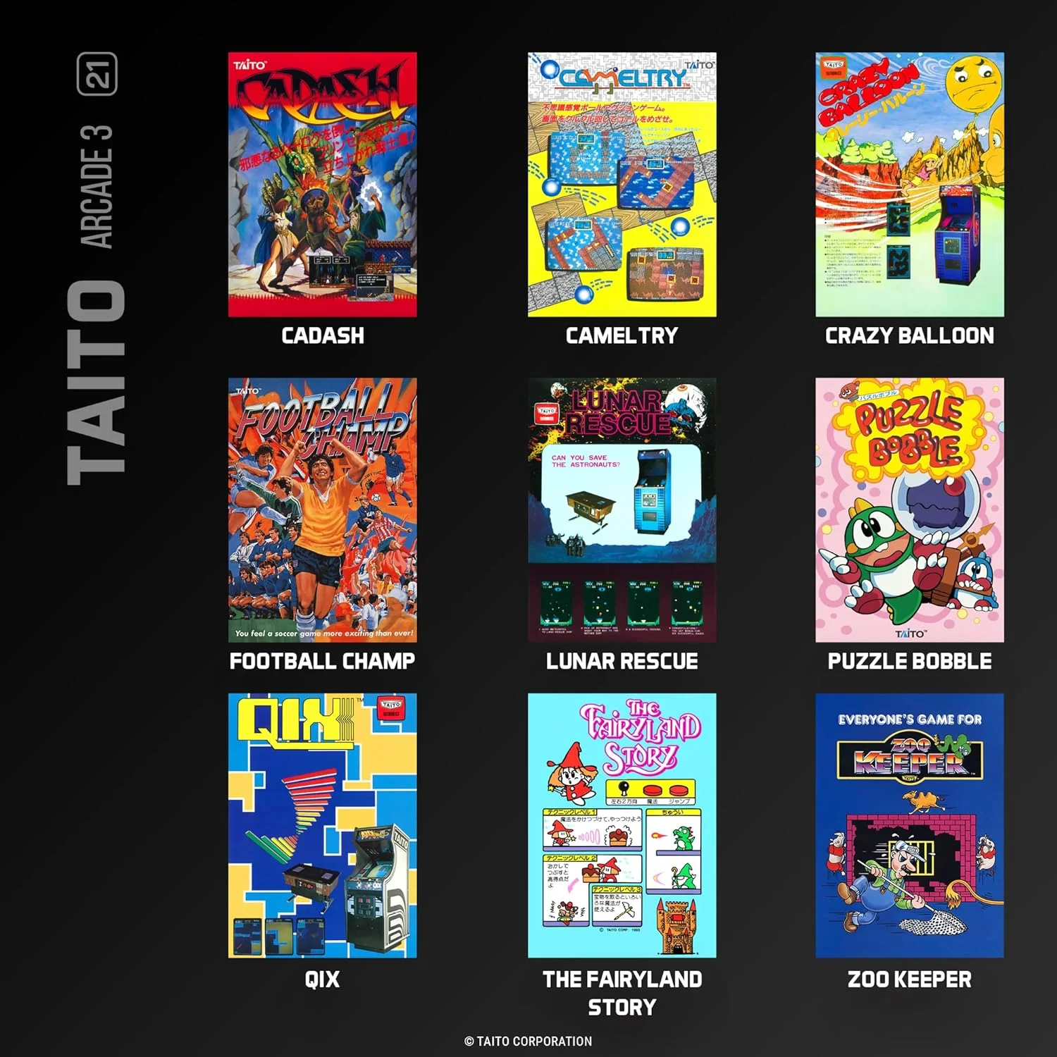 Evercade TAITO Arcade 3, Cartridge 21 - Image 2