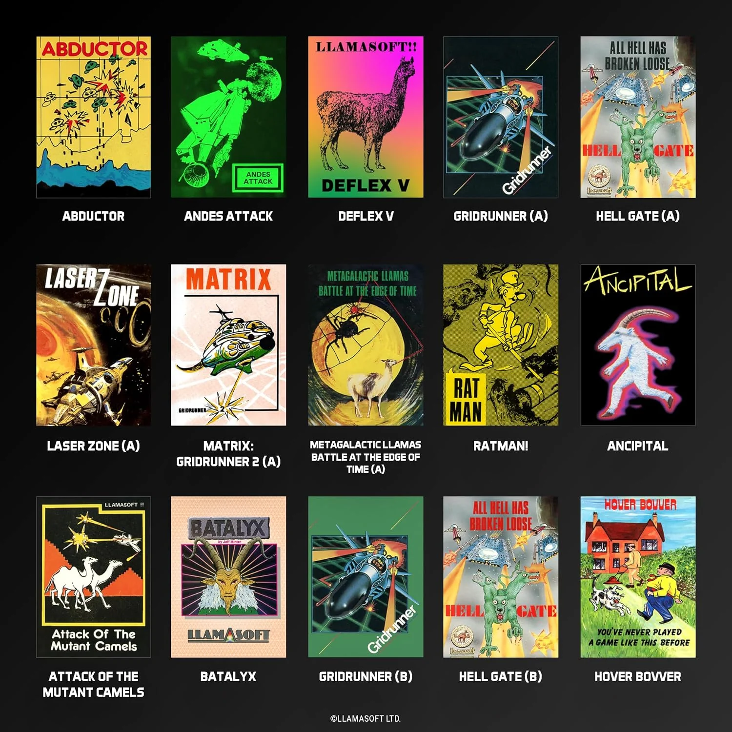 Evercade The Llamasoft Collection Cartridge 10 - Image 3