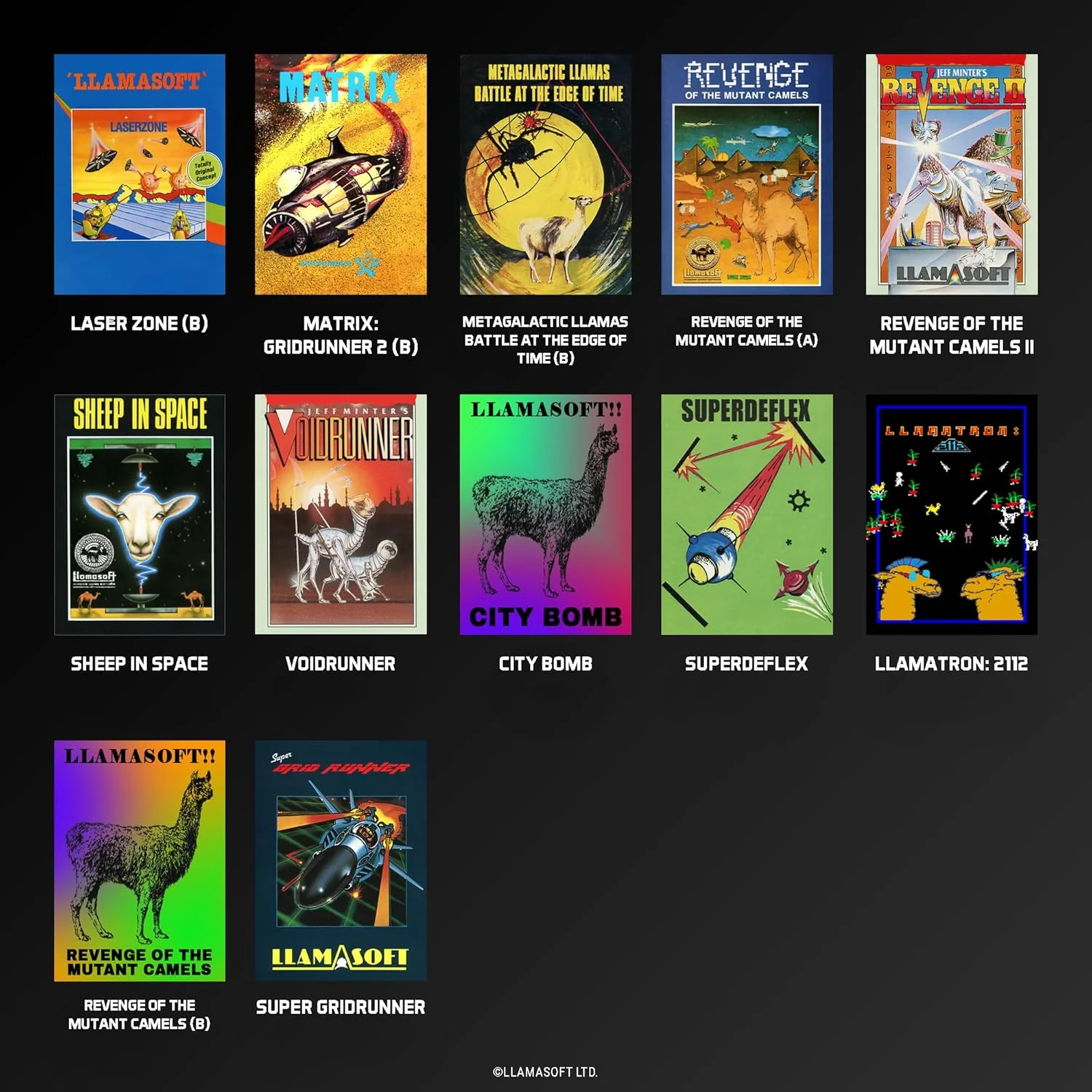 Evercade The Llamasoft Collection Cartridge 10 - Image 4