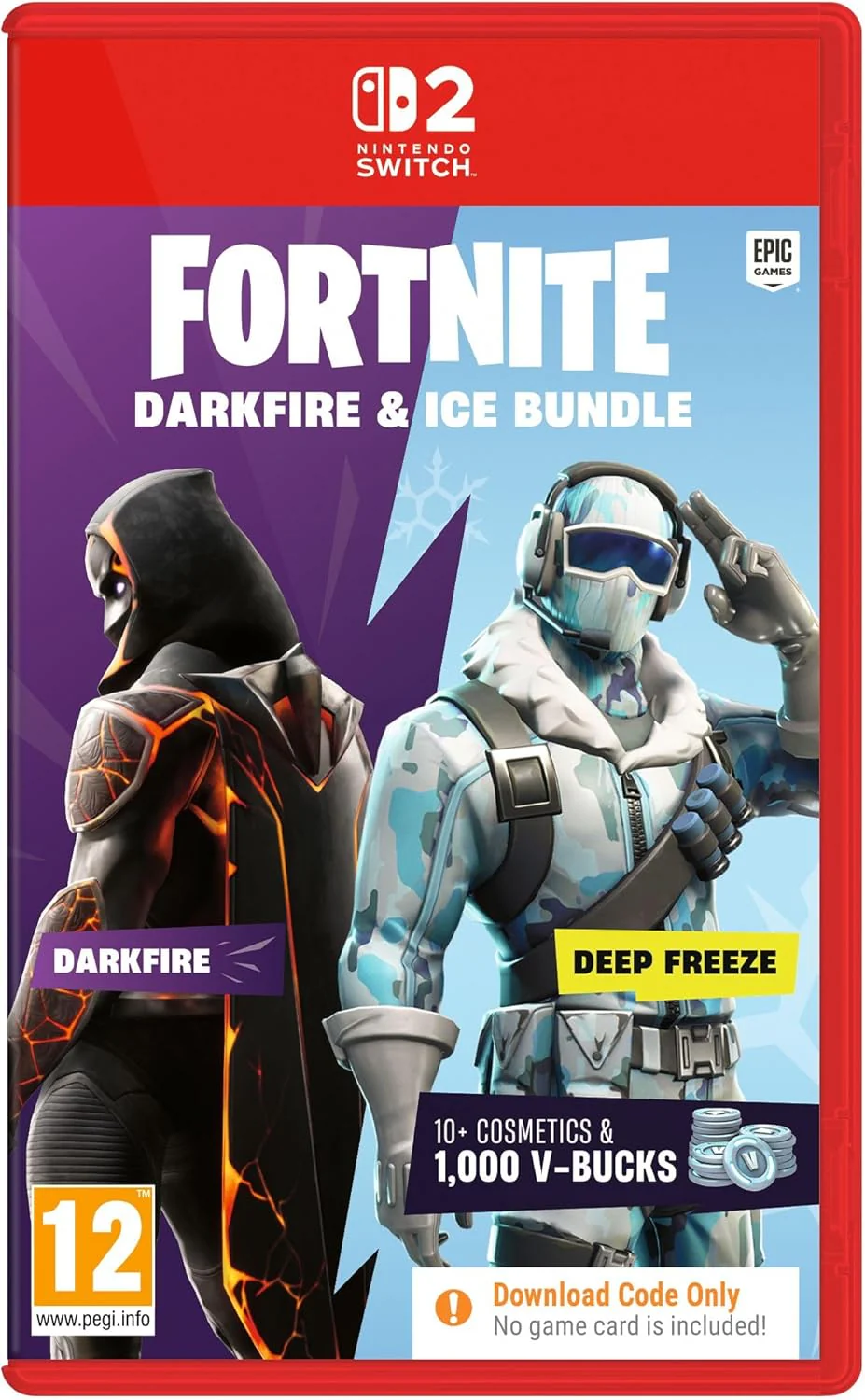 Fortnite - Darkfire & Ice Bundle [Code in Box] (Nintendo Switch 2)