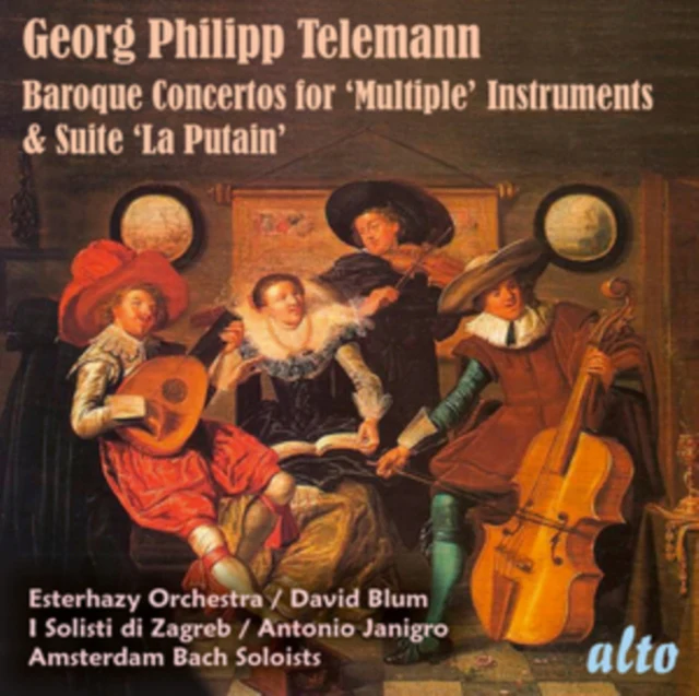 Georg Philipp Telemann: Baroque Concertos... [CD / Album]