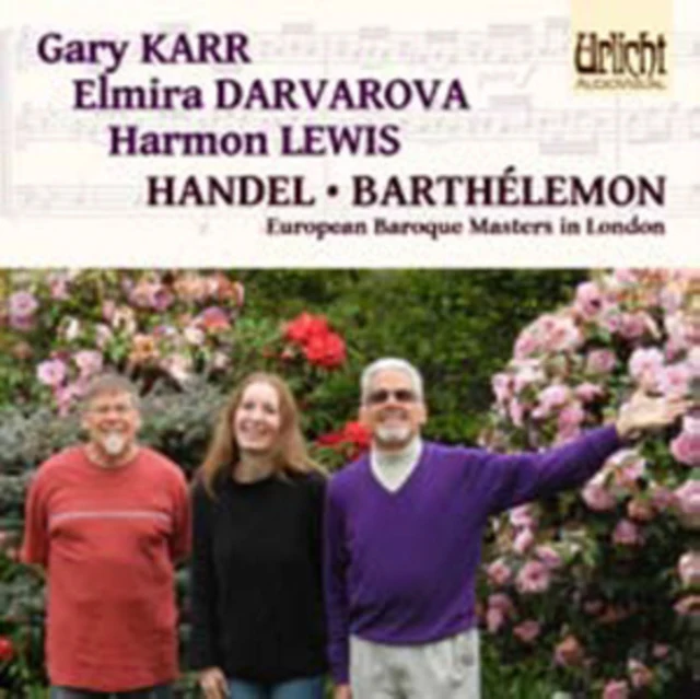 Handel/Barthelemon: European Baroque Masters in London [CD / Album]