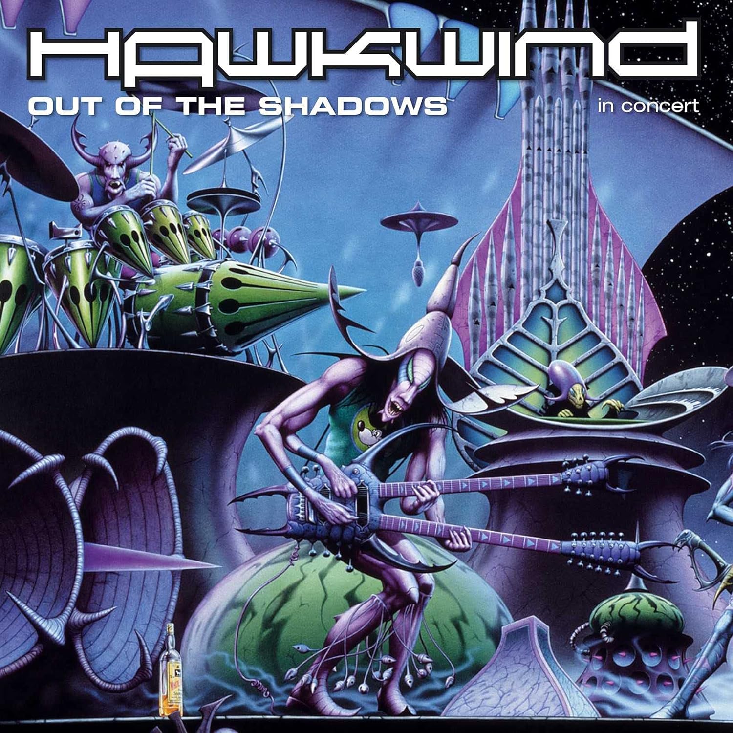Hawkwind - Out of the Shadows (In Concert [Audio]/Live Recording/+DVD)