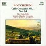 Hugh/Halstead - Cello Concertos 1 - 4 - Boccherini (Music CD)