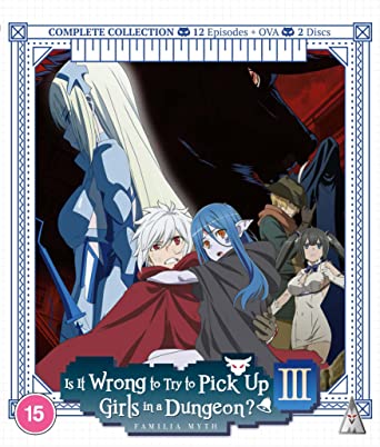 Is It Wrong to Pick Up Girls in a Dungeon S3 (Blu-ray)