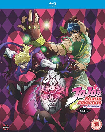 JoJo’s Bizarre Adventure Set One: Phantom Blood / Battle Tendency (Eps 1-26) - Blu-ray