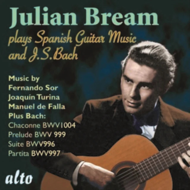 Julian Bream Plays Spanish Guitar Music and J.S. Bach [CD / Album]