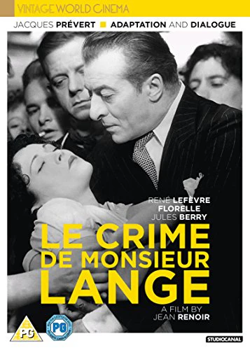 Le Crime De Monsieur Lange [DVD] [2018] (1936)
