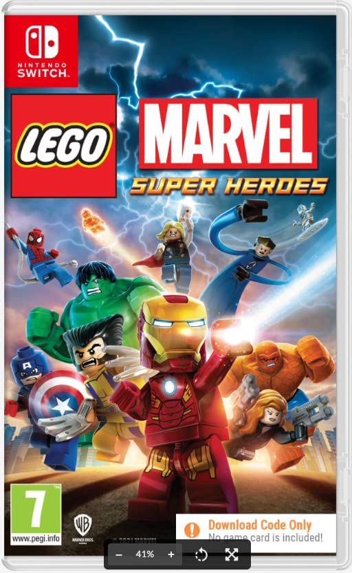 LEGO Marvel Superheroes Nintendo Switch UK Case Bundle [Code in a Box] (Nintendo Switch) - Image 2