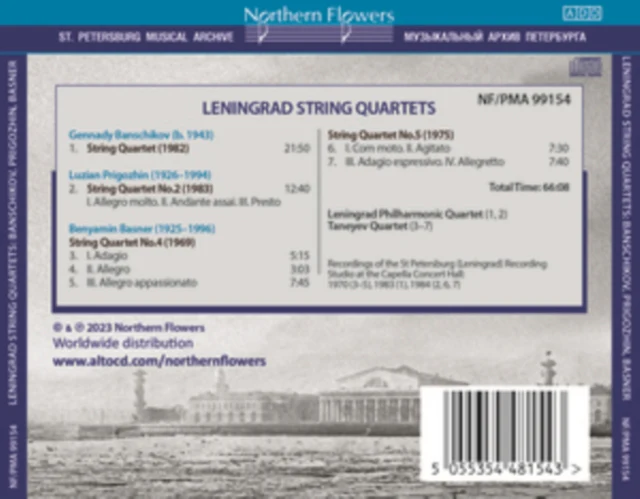 Leningrad String Quartets [CD / Album]