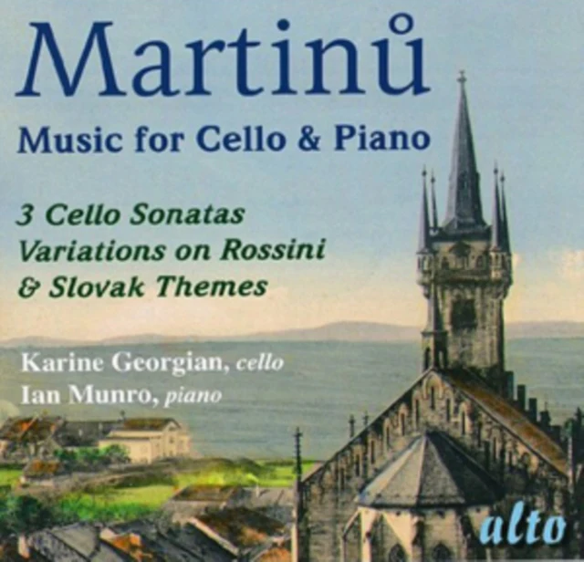 Martinu: Music for Cello & Piano [CD / Album]
