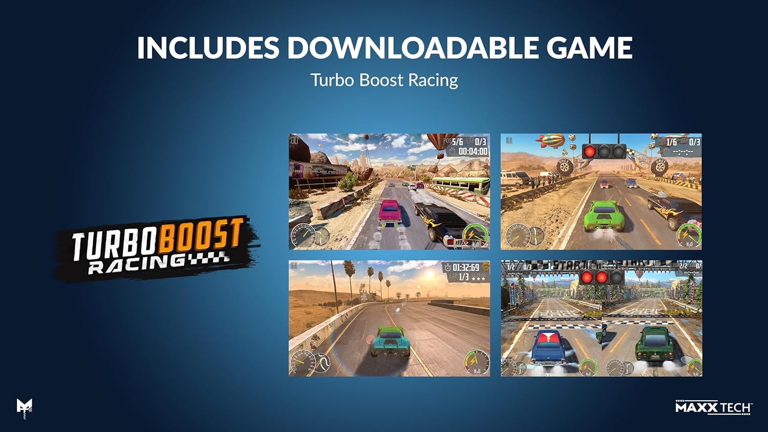 Maxx Tech Turbo Boost Racing Kit (PlayStation 5) - Image 8