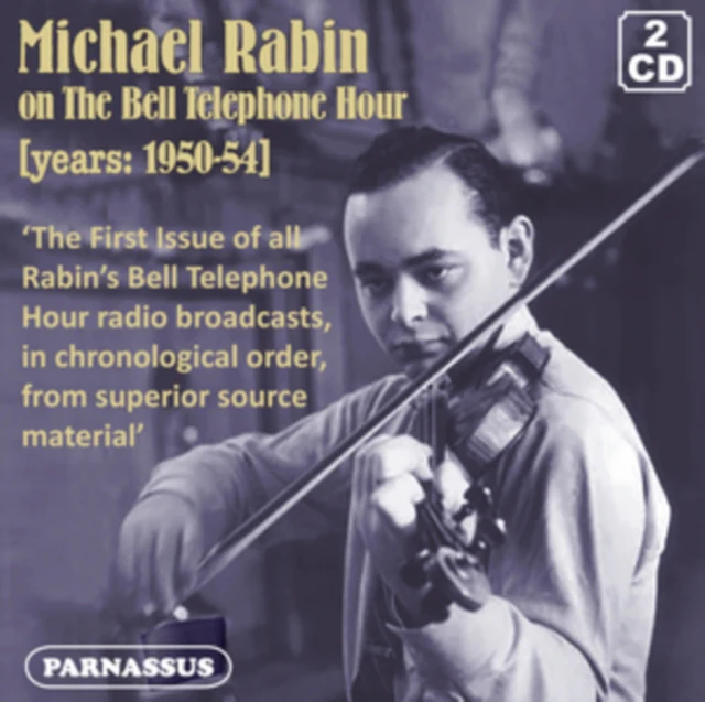 Michael Rabin On the Bell Telephone Hour (Years: 1950-54) [CD / Album]