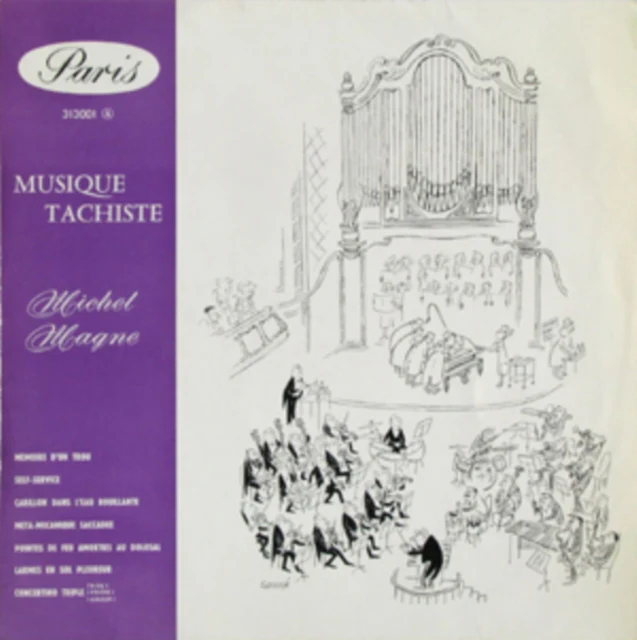 Michel Magne - Musique Tachiste [CD / Album]