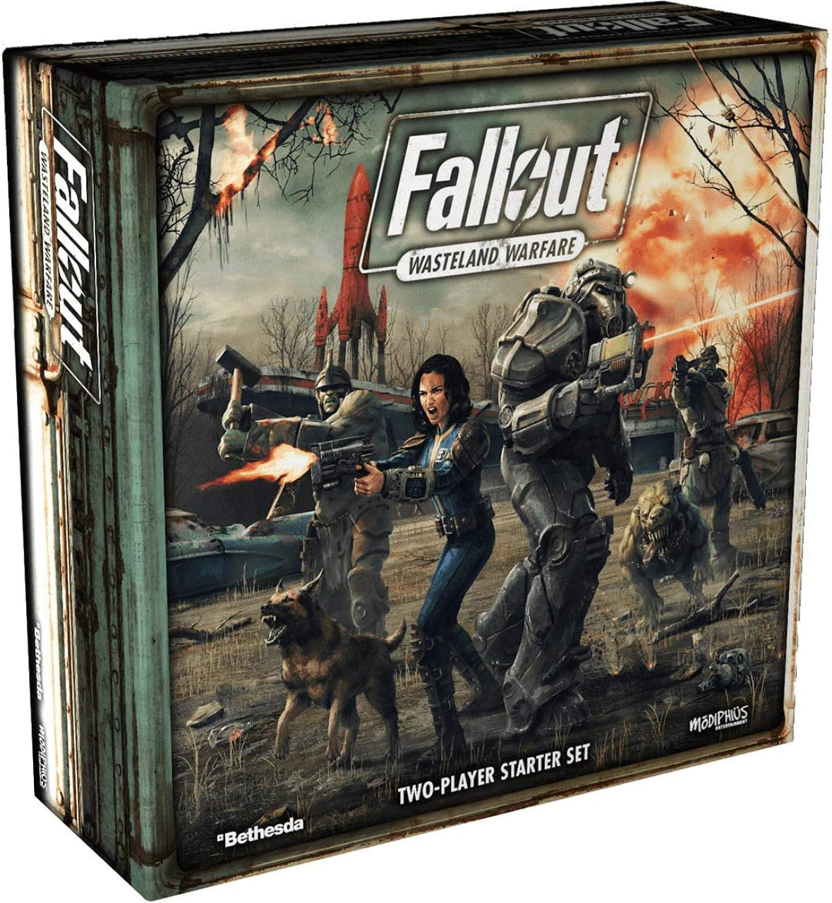 Modiphius - Fallout: Wasteland Warfare: Two Player Starter Set - Board Game