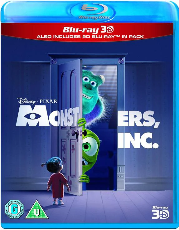 Monsters Inc (3D Blu-Ray)