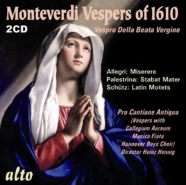 Monteverdi: Vespers of 1610/Allegri: Miserere/... [CD / Album]