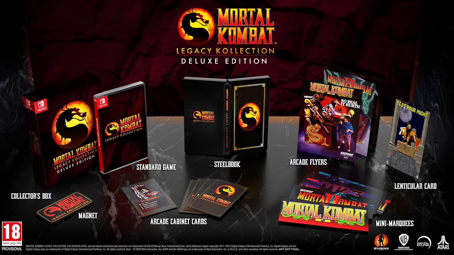Mortal Kombat: Legacy Kollection - Deluxe Edition (NIntendo Switch) - Image 2