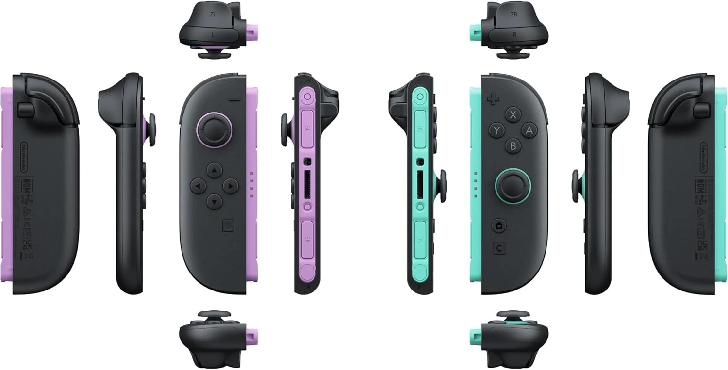 Nintendo Switch 2 Joy-Con Pair (Light Purple/Light Green) - Image 5