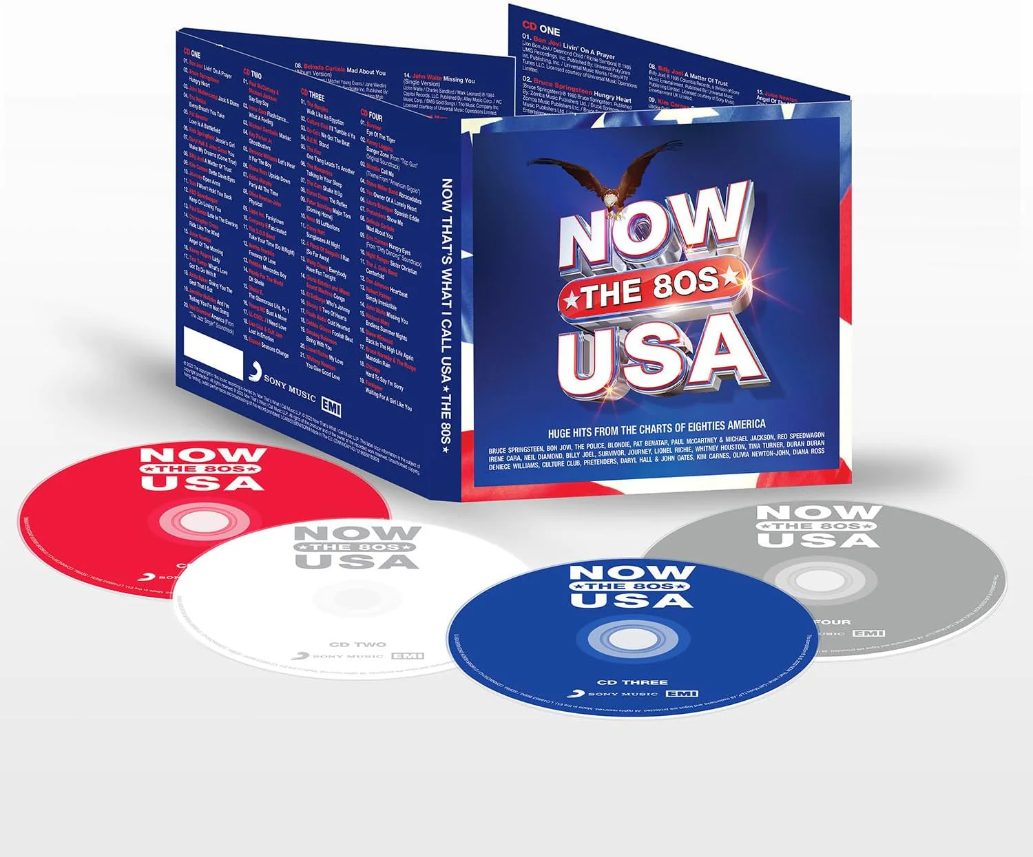 NOW That's What I Call USA: The 80s (Music CD)