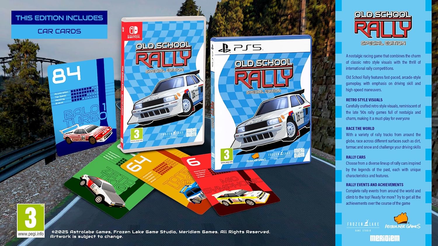 Old School Rally - Special Edition (Nintendo Switch) - Image 2