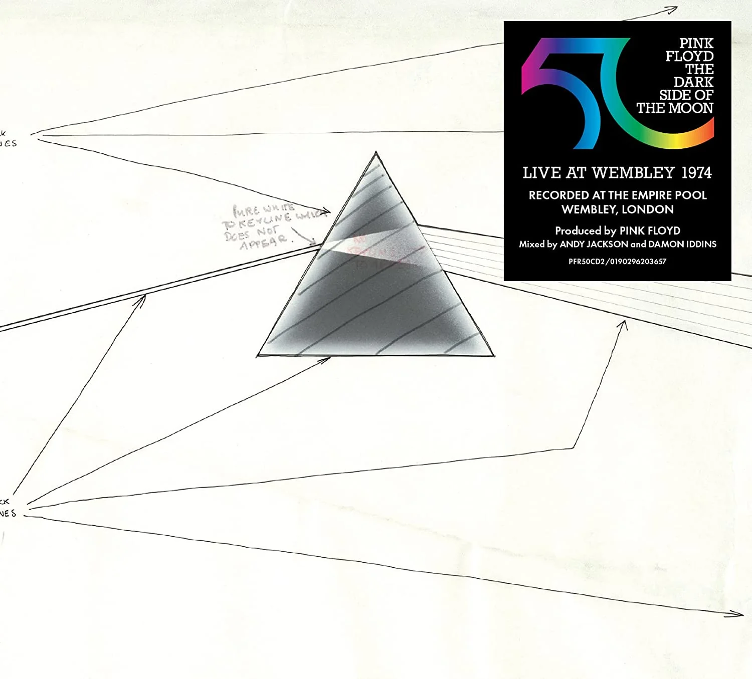 Pink Floyd - The Dark Side Of The Moon Live At Wembley 1974 (Music CD)
