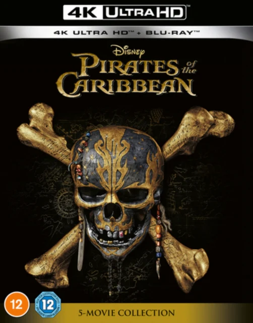 Pirates of the Caribbean: 5-movie Collection [Blu-ray / 4K Ultra HD + Blu-ray (Boxset)]
