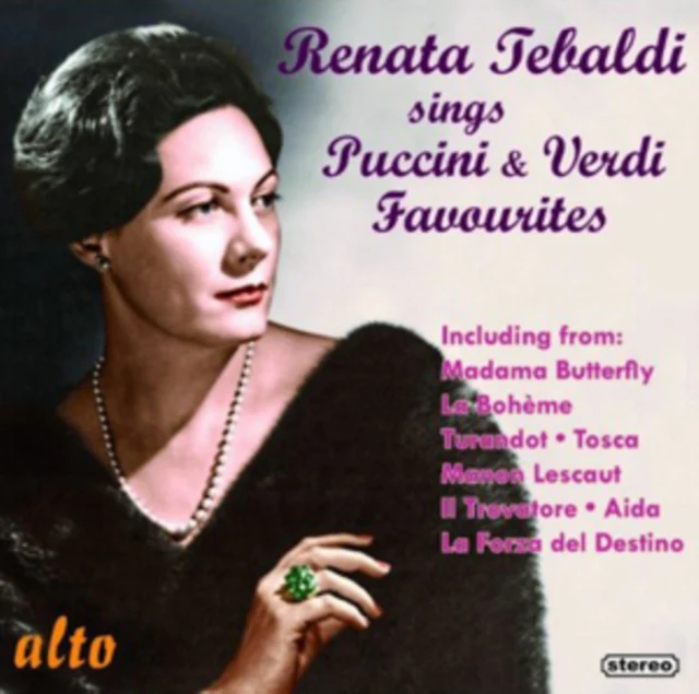 Renata Tebaldi Sings Puccini and Verdi Favourites [CD / Album]