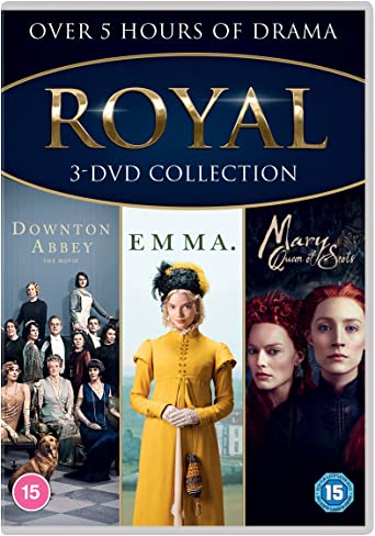 Royal Triple Boxset (Downton Abbey/Emma/Mary Queen of Scots) [DVD] [2020]