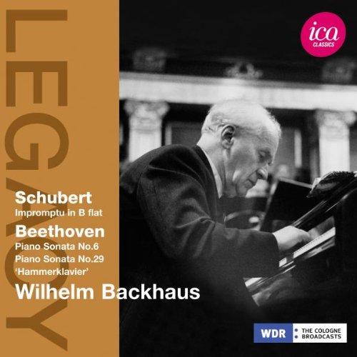 Schubert: Impromptu in B flat; Beethoven: Piano Sonatas Nos. 6 & 29 "Hammerklavier" (Music CD)