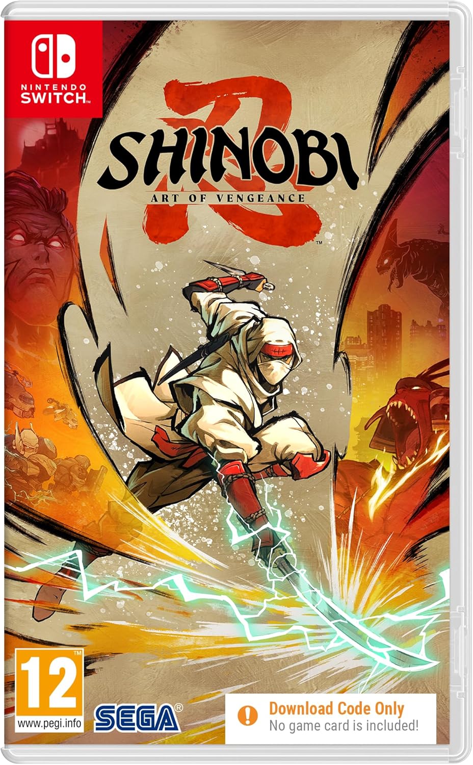 SHINOBI: Art of Vengeance (Code in a Box) (Nintendo Switch)