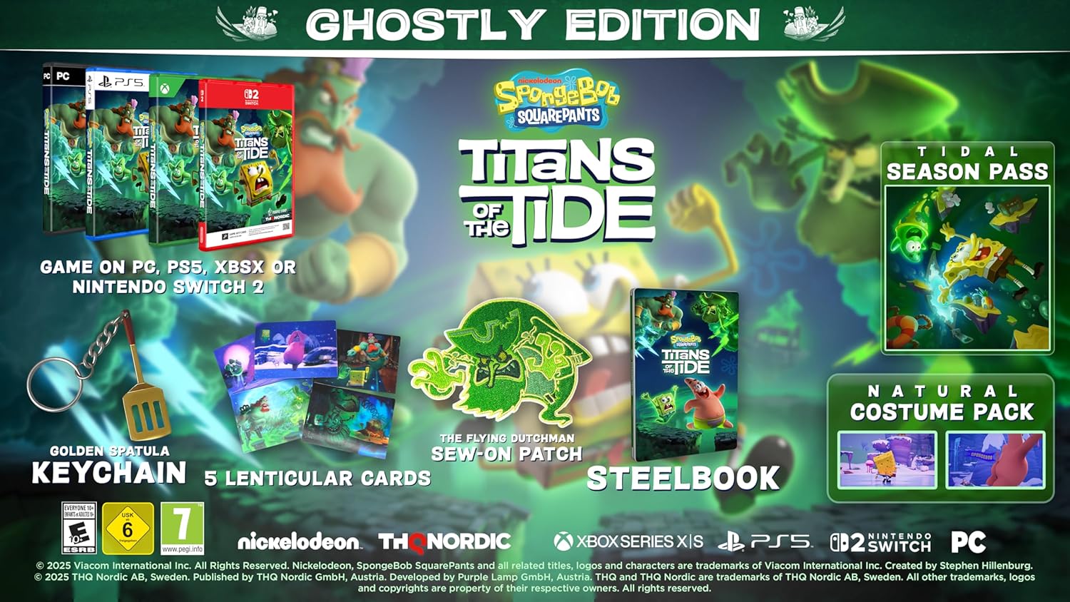 SpongeBob SquarePants: Titans of the Tide Ghostly Edition (PS5) - Image 2
