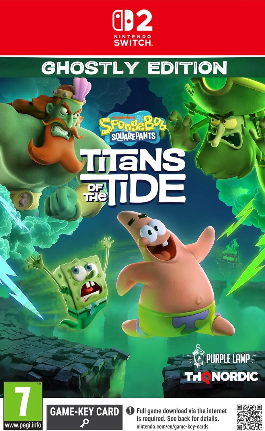 SpongeBob SquarePants: Titans of the Tide Ghostly Edition (Switch Nintendo 2)