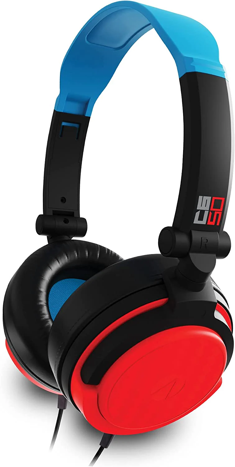 Stealth C6-50 Stereo Gaming Headset - Blue & Red