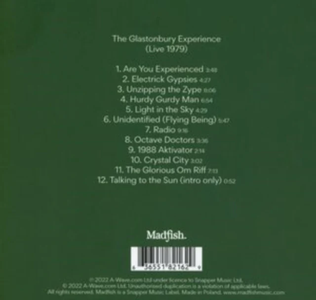 Steve Hillage - The Glastonbury Experience [CD / Album]