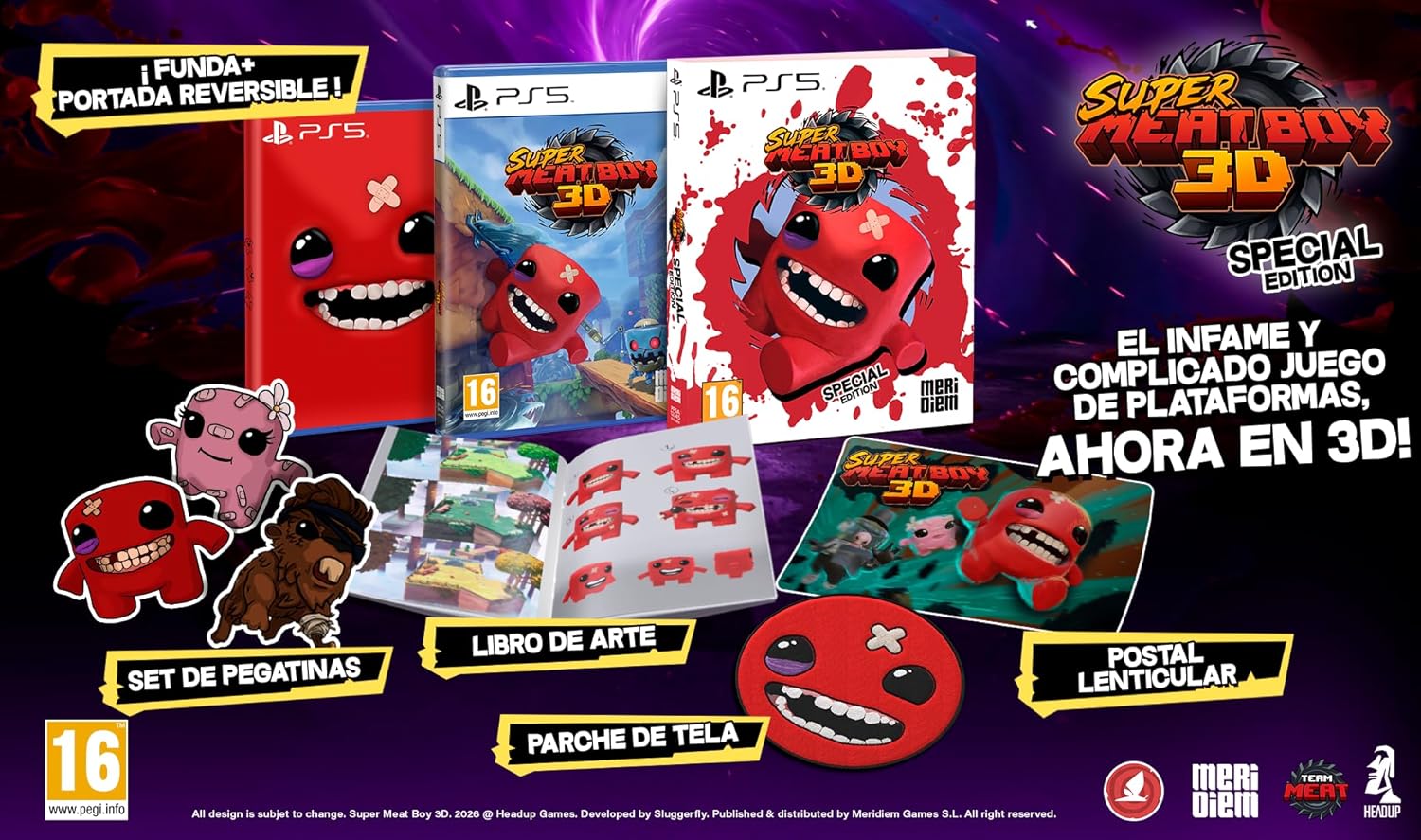 Super Meat Boy 3D - Special Edition (PS5) - Image 6