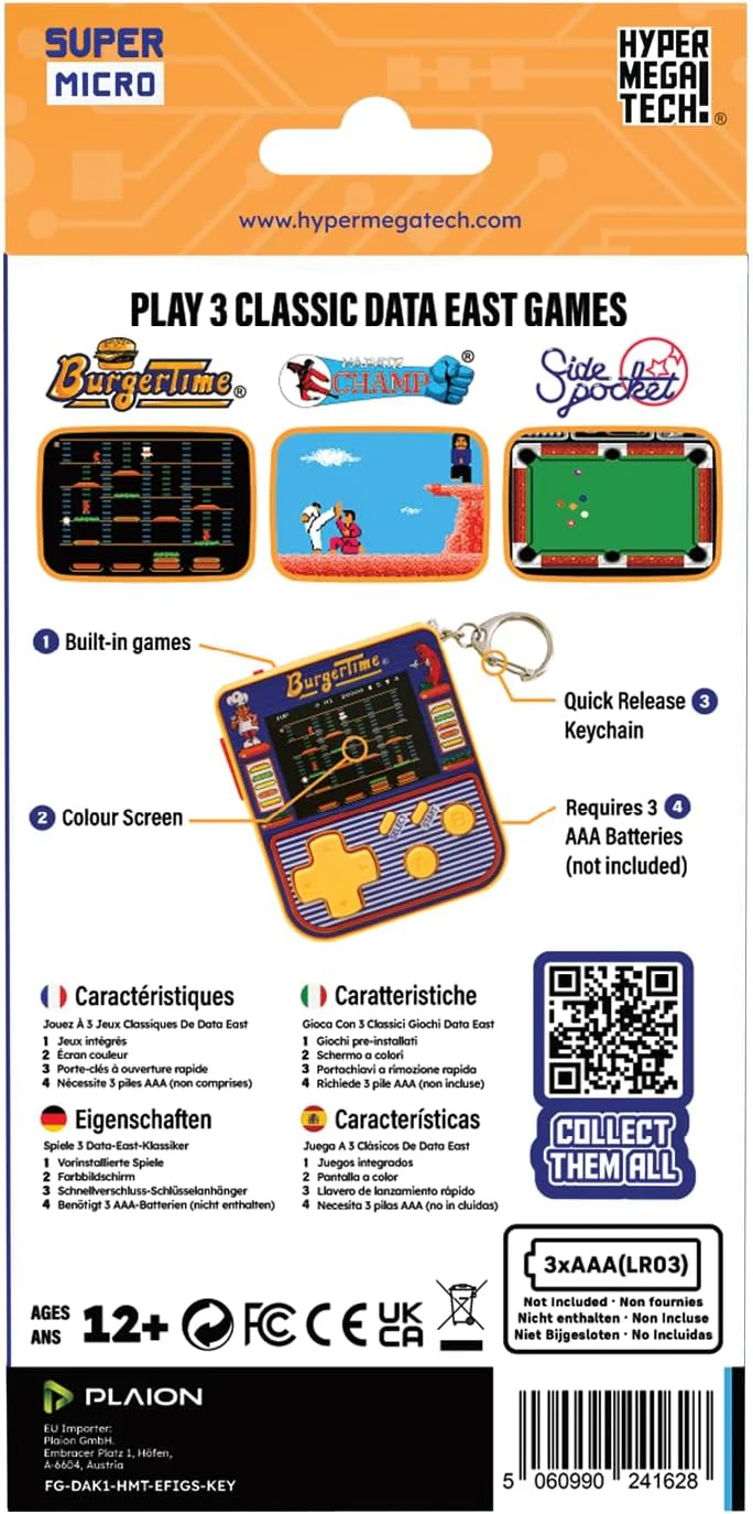 Super Micro – Burgertime Keychain Gamer - Image 6