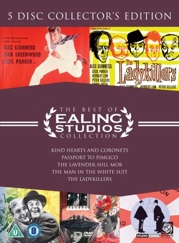 The Best Of Ealing Collection: KIND HEARTS AND CORONETS/THE LADYKILLERS/THE MAN IN THE WHITE SUIT/PASSPORT TO PIMLICO/THE LAVENDER HILL MOB