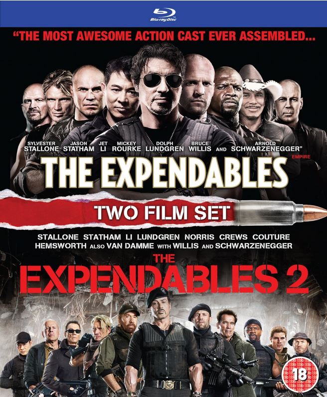 The Expendables 1 & 2 Boxset (Blu-Ray)