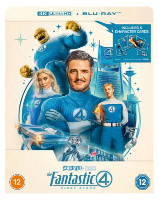 The Fantastic Four: First Steps [Blu-ray / 4K Ultra HD + Blu-ray (Steelbook)]